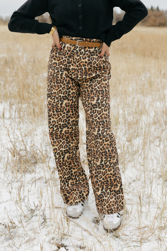 Quincy Pants-Leopard