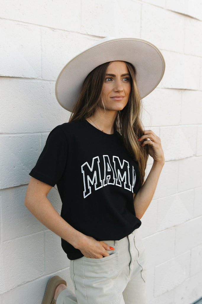 Bold Mama Tee-Black