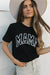 Camiseta Bold Mama-Negro