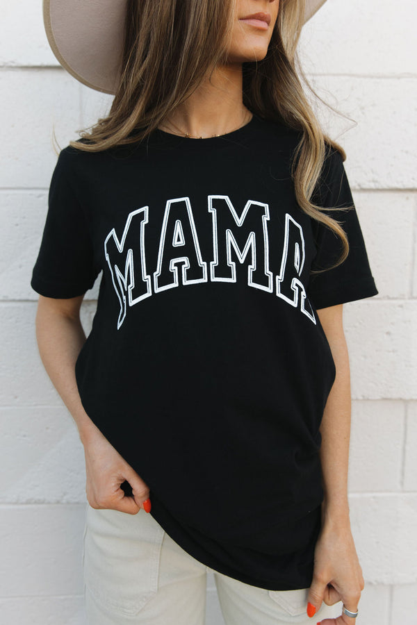 Bold Mama Tee-Black