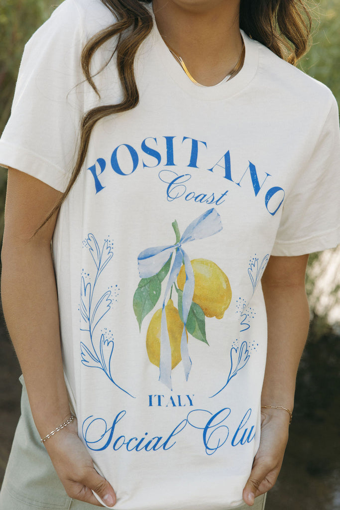 Positano Tee-Ivory