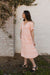 Whitney Dress-Peach