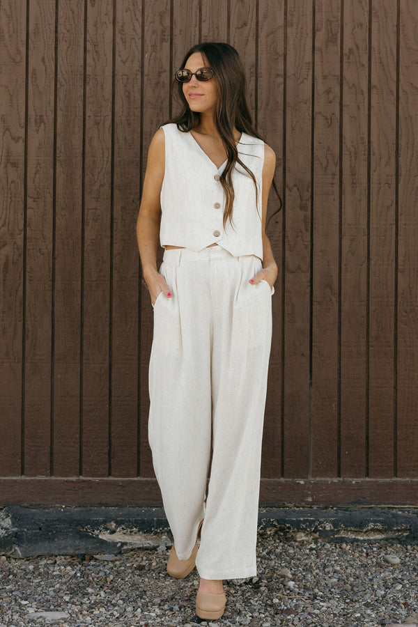 Kennedy Vest-Natural