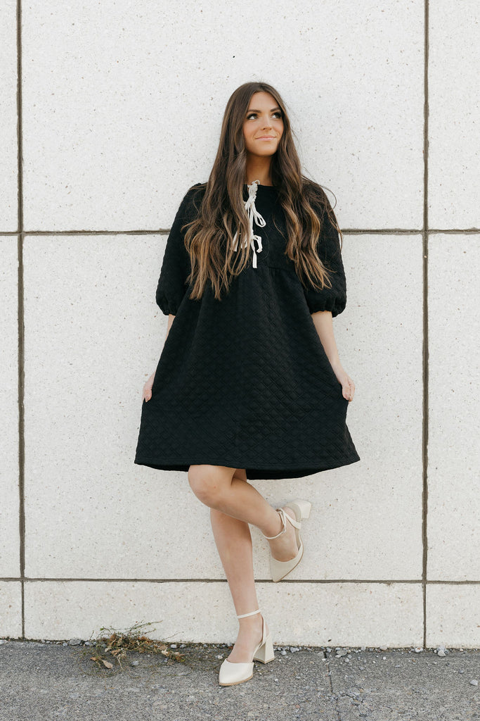 Hadleigh Dress-Black