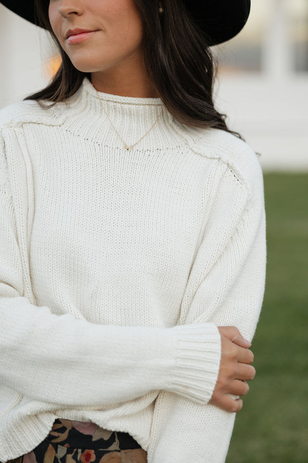 Rilie Sweater-Ivory