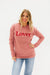 Lover Pullover-Mauve