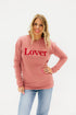 Lover Pullover-Mauve