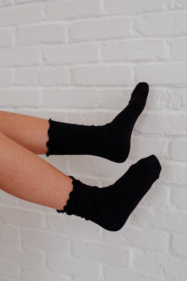 Frill Trim Socks