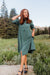 Ralphie Dress-Hunter Green