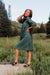 Ralphie Dress-Hunter Green