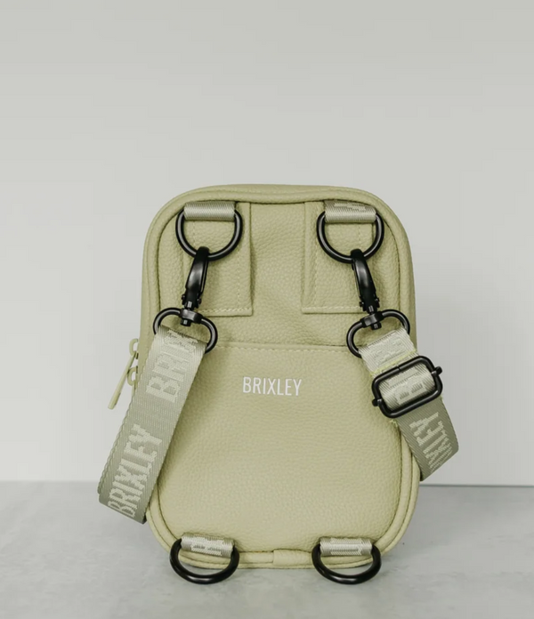 Brixley Crossbody Sling-Leather Fern