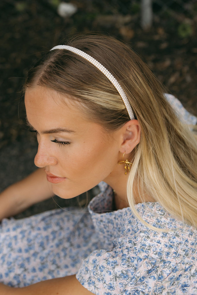 Pearl Headband-Ivory