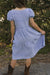 Carlie Dress-Cornflower Blue