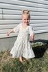 Little Girl's Briggs Dress-White Multi