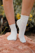 Calcetines de encaje lolita-blanco