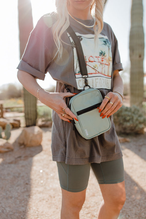 Brixley Crossbody Sling-Sage