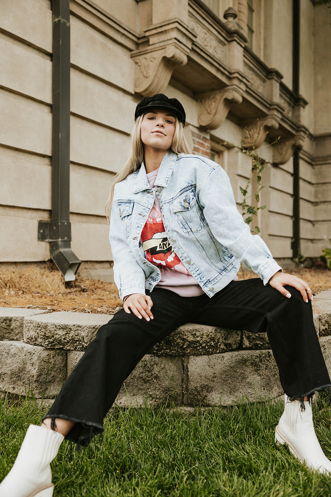 Rookie Denim Jacket-Light Acid