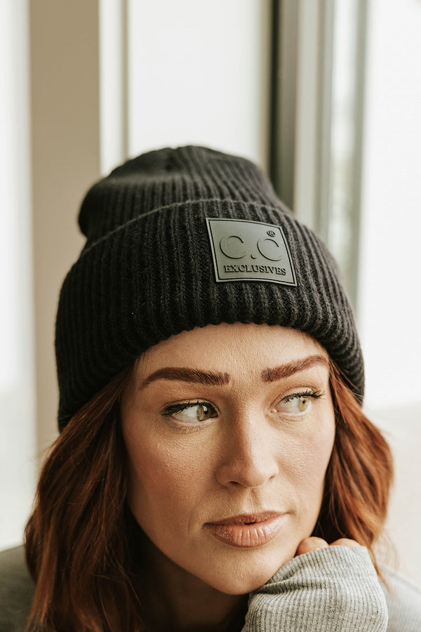 C.C Beanie-Black