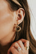 Columbia Earrings-Gold