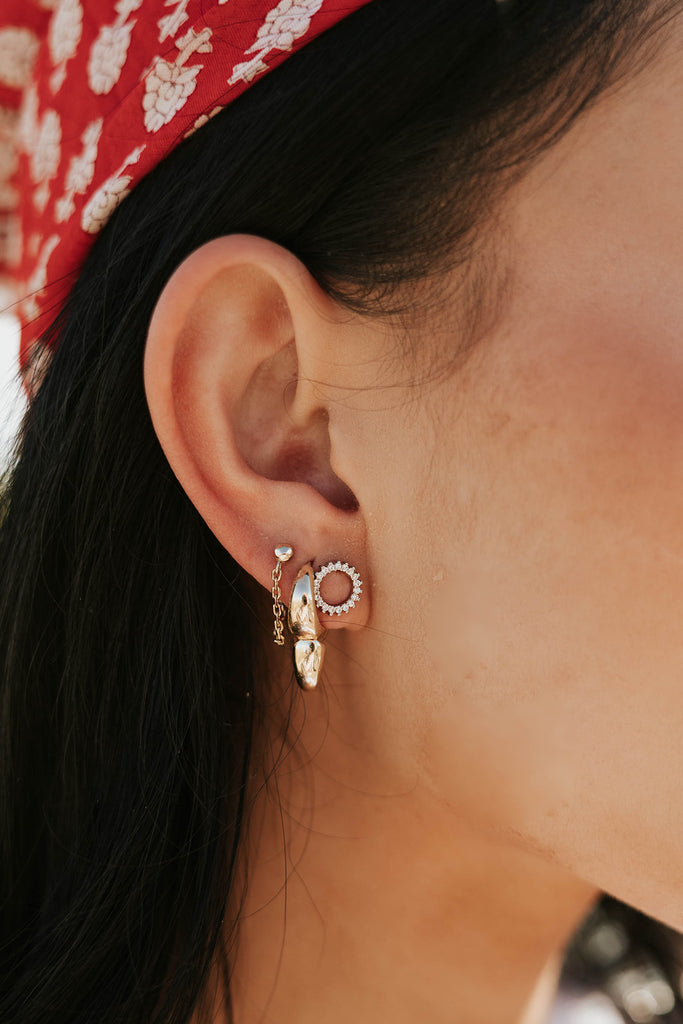 Comet Earrings-Silver