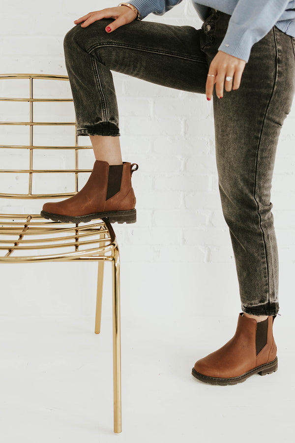 Sorel Lennox Boot-Tan