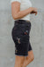 Acosta Bermuda Shorts-Washed Black