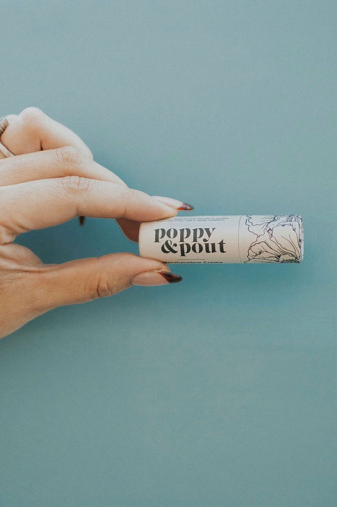 Poppy & Pout Lip Balm-Sweet Mint